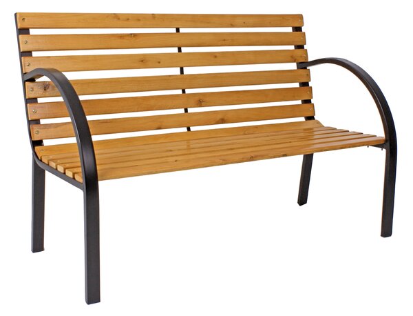 ZAHRADNÍ LAVICE dřevo, kov Gardenson - Online Only zahradní nábytek, Online Only