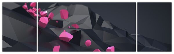 Obraz 3D abstrakce (170x50 cm)