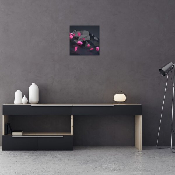 Obraz 3D abstrakce (30x30 cm)