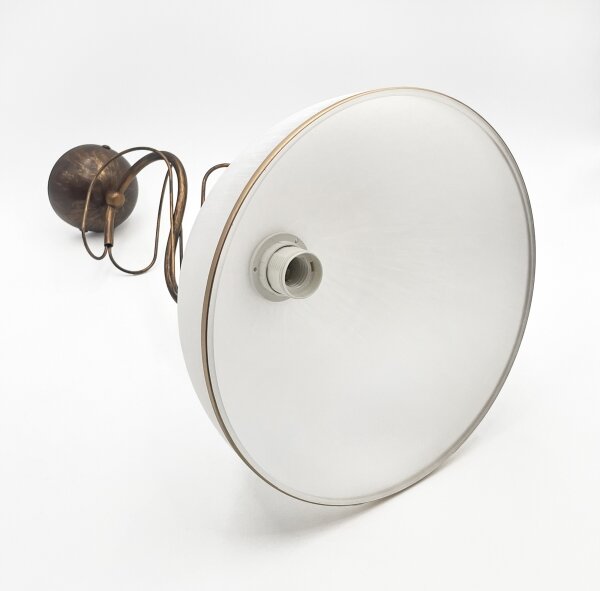 Lustr na tyči COBRA 1xE27/60W/230V pr. 30 cm bronz/patina