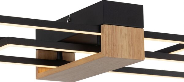 STROPNÍ LED SVÍTIDLO, 96,5/25/9 cm Novel - Stropní svítidla