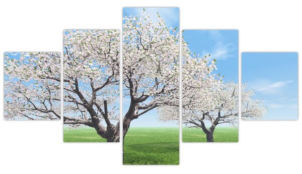 Obraz stromů (125x70 cm)