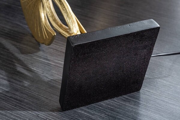 Designová stolní lampa Rashid 62 cm černo-zlatá