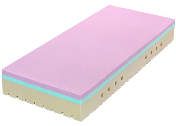 Tropico Ortopedická matrace Tropico SUPER FOX CLOUD - 90x200 cm | 24 cm | WELLNESS (s masážní profilací)