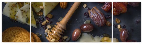 Obraz se sušeným ovocem (170x50 cm)