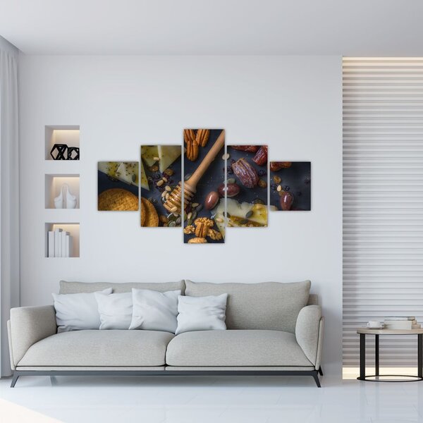 Obraz se sušeným ovocem (125x70 cm)