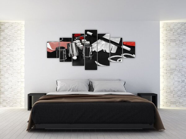 Obraz věcí kouzelníka (210x100 cm)