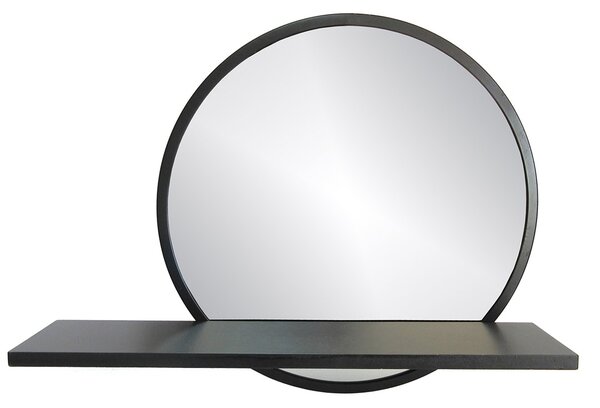 HOMEDE Zrcadlo Ramon černá, 45x35