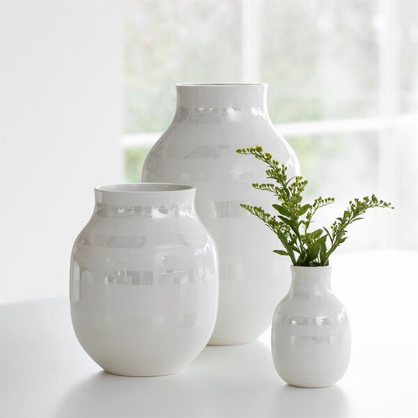 Kähler Design Váza Omaggio Pearl - 21 cm KD242