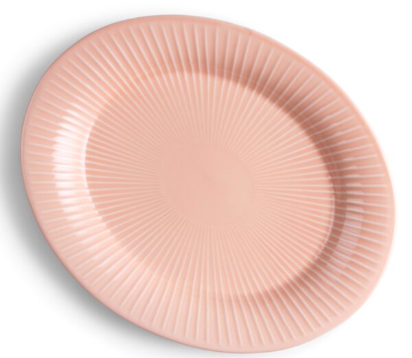 Kähler Design Servírovací talíř Hammershøi Oval - Nude KD399