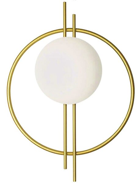 Toolight Toolight, LED nástěnné svítidlo 50cm APP1390-CW, zlatá, OSW-05052