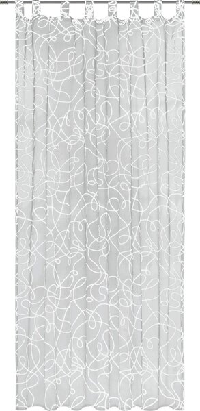 ZÁVĚS S POUTKY, průhledné, 140/245 cm Boxxx - Závěsy