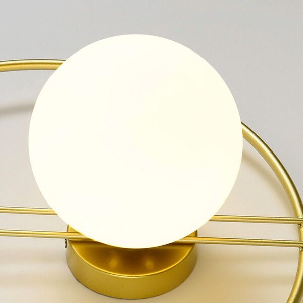 Toolight Toolight, LED nástěnné svítidlo 50cm APP1390-CW, zlatá, OSW-05052