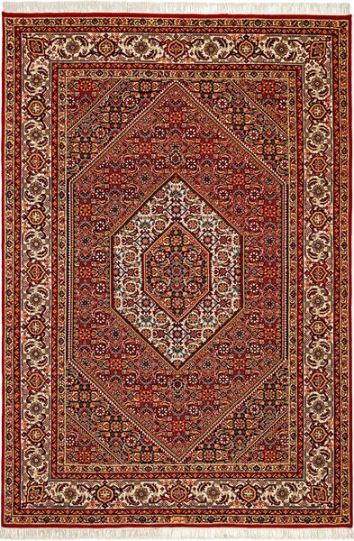ORIENTÁLNÍ KOBEREC, 90/160 cm krémová, červená Cazaris - Orientální koberce