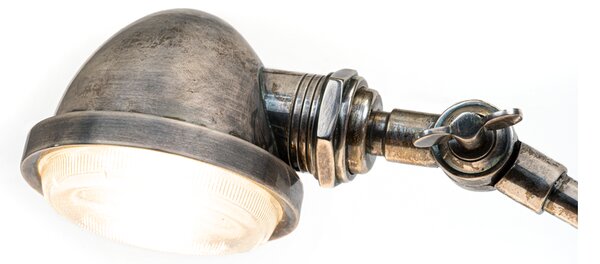 Industriální stolní lampa ANAKIN Barva: spálená černá