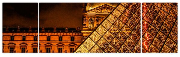 Obraz Louvre v Paříži (170x50 cm)