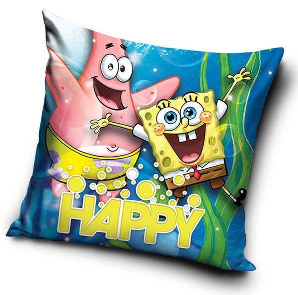 Povlak na polštář SpongeBob Happy - 40x40