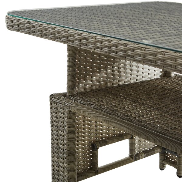 ZAHRADNÍ SEDACÍ SOUPRAVA, kov, plast, sklo, textil Ambia Garden