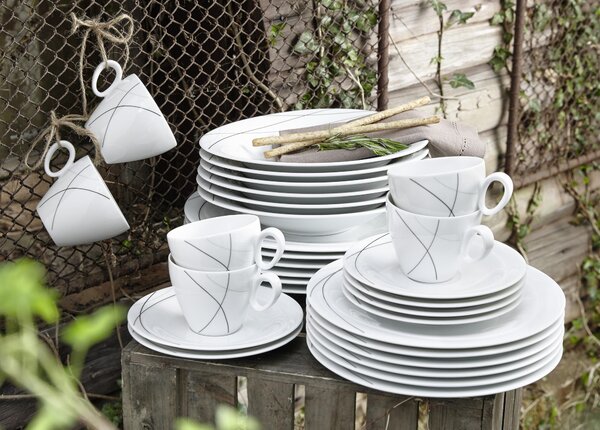 MĚLKÝ TALÍŘ Trio Highline 28 cm Seltmann Weiden - Jídelní talíře