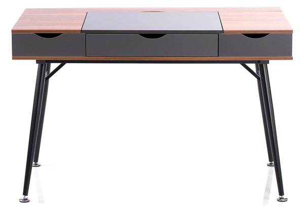 FLHF Psací stůl Faryn ořech, 120x60x76 cm