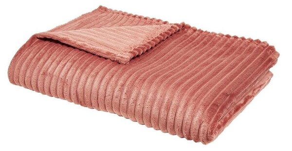 TODAY pléd Ribbed 150x200 cm Terracotta