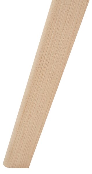 Sada 2 jídelních židlí DAKOTA II Umělý samet Šedá