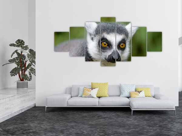 Obraz lemura (210x100 cm)