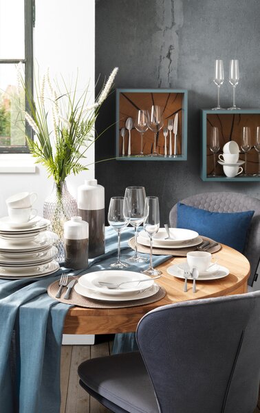 KOMBINOVANÁ SOUPRAVA Basic White 30dílné Villeroy & Boch - Sady nádobí kombinované