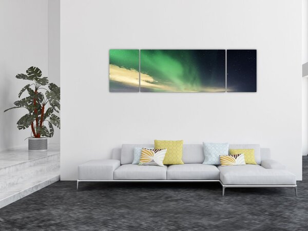 Obraz polární záře (170x50 cm)