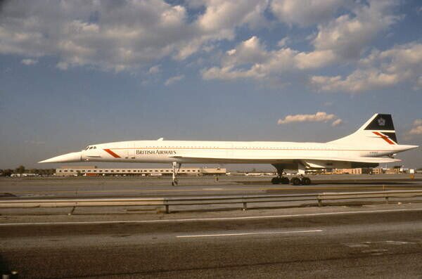 Umělecká fotografie Concorde, (40 x 26.7 cm)