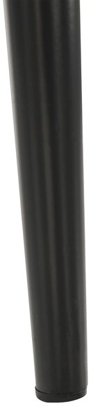 Jídelní židle SWISS - velvet látka, Dulux béžová / černá