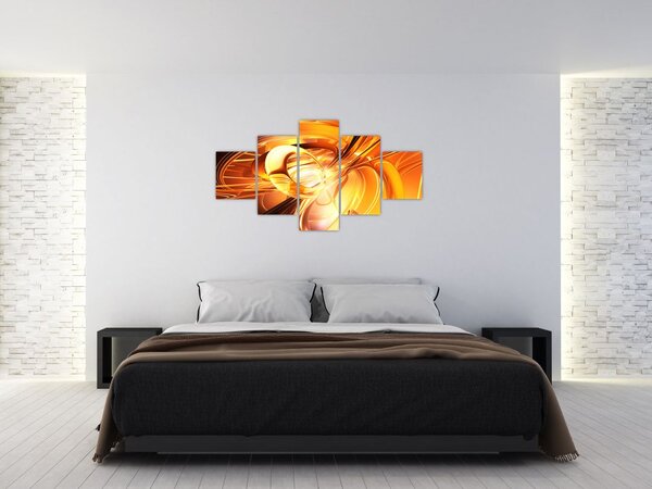 Obraz abstrakce (125x70 cm)