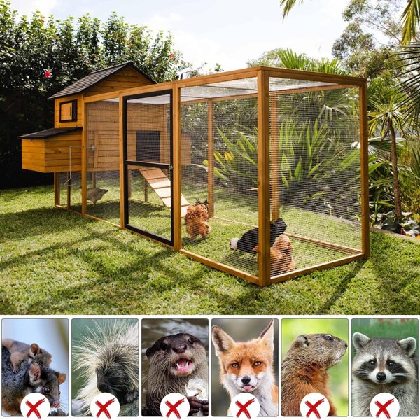 Žíňovaný drátěný plot pro venkovní použití, rozměry 20 cm x 6,5 m