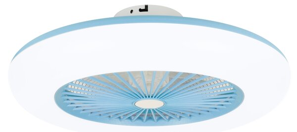 Noaton 11055A Callisto, modrá, stropní ventilátor se světlem (Zánovní)