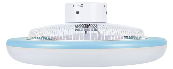 Noaton 11055A Callisto, modrá, stropní ventilátor se světlem (Zánovní)
