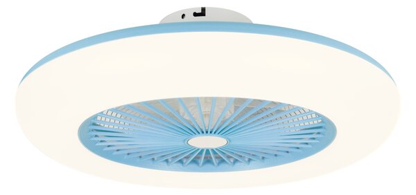 Noaton 11055A Callisto, modrá, stropní ventilátor se světlem (Zánovní)