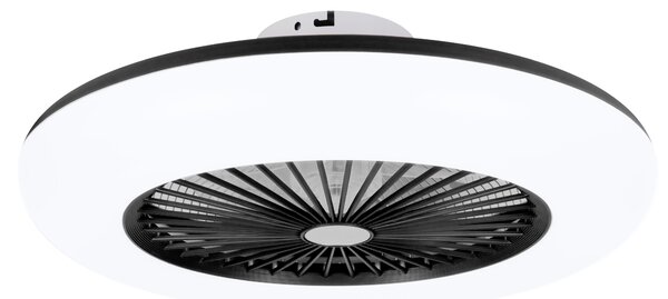 Noaton 11055B (2024) Callisto, černá, stropní ventilátor se světlem