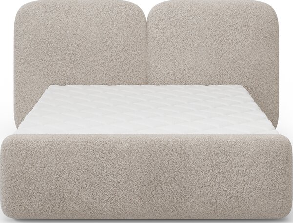 Eltap Čalouněná postel Ollival s úložným prostorem Materiál a barva potahu: Paolli 01 - bílá, Rozměr: 140x200