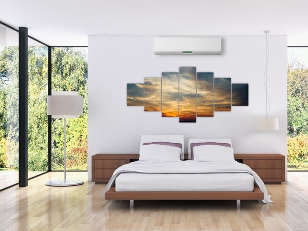 Obraz západu slunce (210x100 cm)