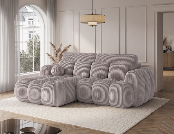 Eltap Rohová sedací souprava Covelion Materiál a barva potahu: Royal 20 - hnědá, Orientace: levá