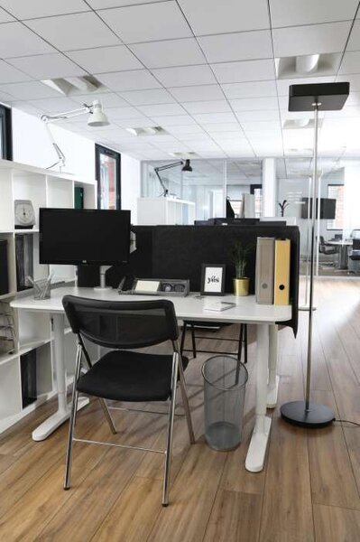 Stolní lampa Alba Architect - bílá