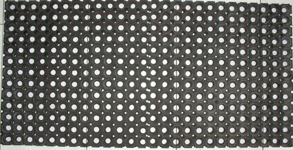 Outdoor rohož, 50 x 100 cm - černá