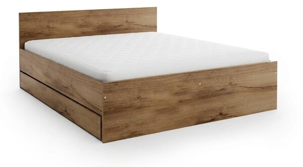 Postel ELISA 140 x 200 cm, dub artisan