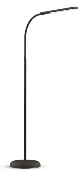 Stojací LED lampa MAULpirro - stmívatelná, černá
