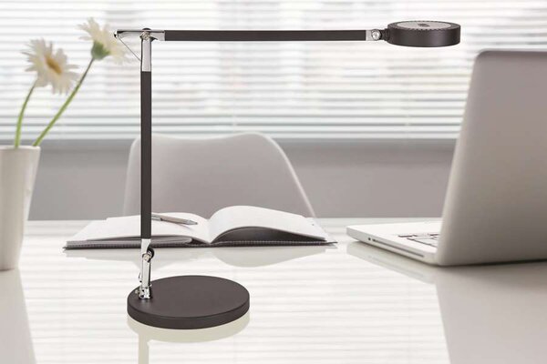 Stolní LED lampa MAULgrace - stmívatelná, černá