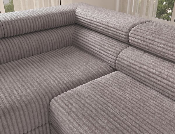 Eltap Rohová sedací souprava Colesio Materiál a barva potahu: Modullo 01 - bílá, Orientace: levá