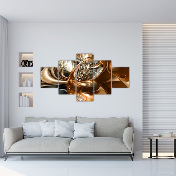 Obraz abstrakce (125x70 cm)
