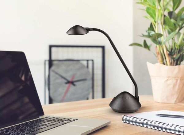 Stolní LED lampa MAULarc - černá