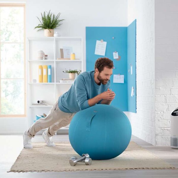 Sedací míč Leitz ERGO Cosy - klidná modrá