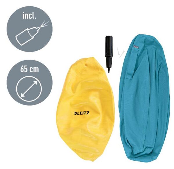 Sedací míč Leitz ERGO Cosy - klidná modrá